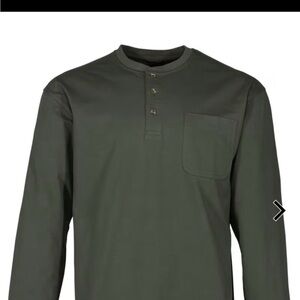 RedHead Men's Dark Green Button Down Shirt
